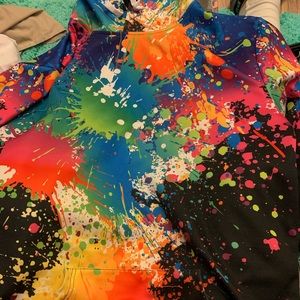 Paint Splatter Hoodie